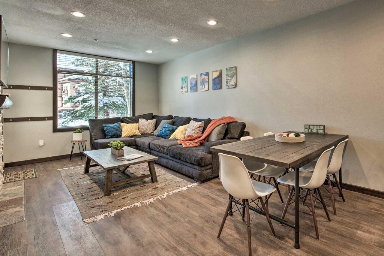 Solitude Mountain Slopeside Ski Condo With Hot Tub! Brighton Exterior foto