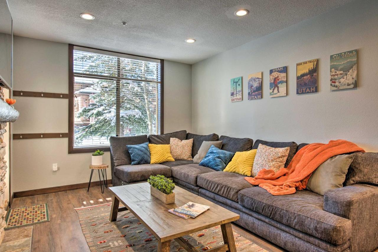 Solitude Mountain Slopeside Ski Condo With Hot Tub! Brighton Exterior foto